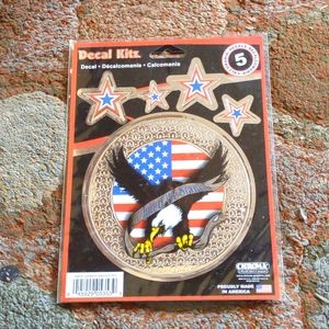 Eagle decals Unites we Stand vtg